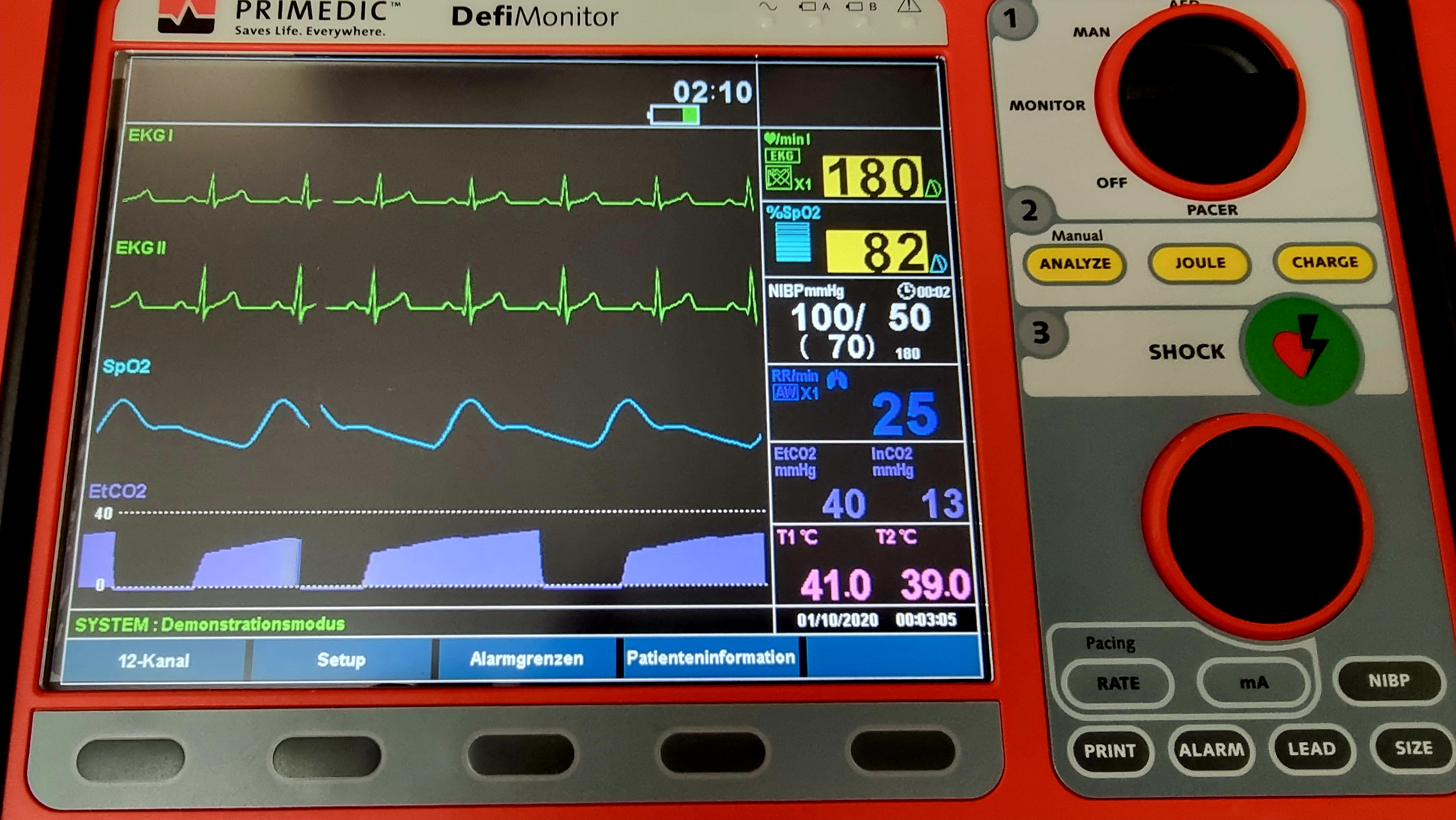  Defibrillator  Primedic EVO III - 12 Kanal - Bild 6