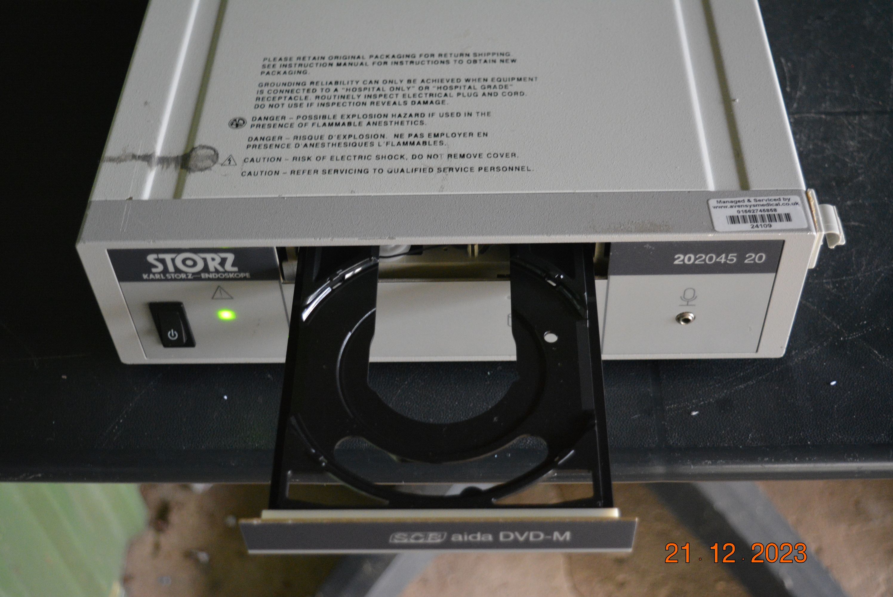 Karl Storz Aida DVD-M 202045 20-Recorder (40) DK - Bild 3