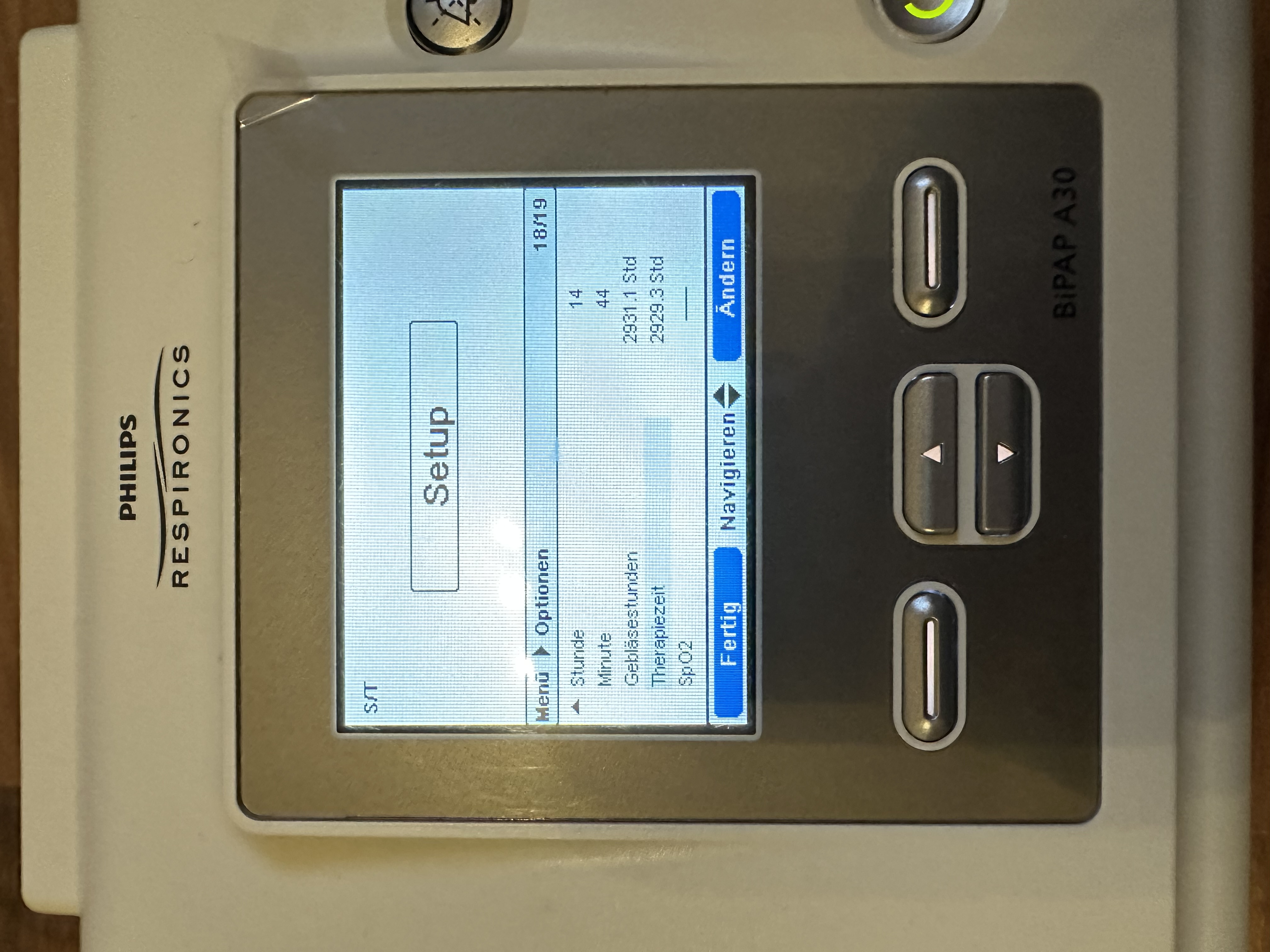 Philips Respironics BiPAP A30 Beatmungsgerät - Bild 2
