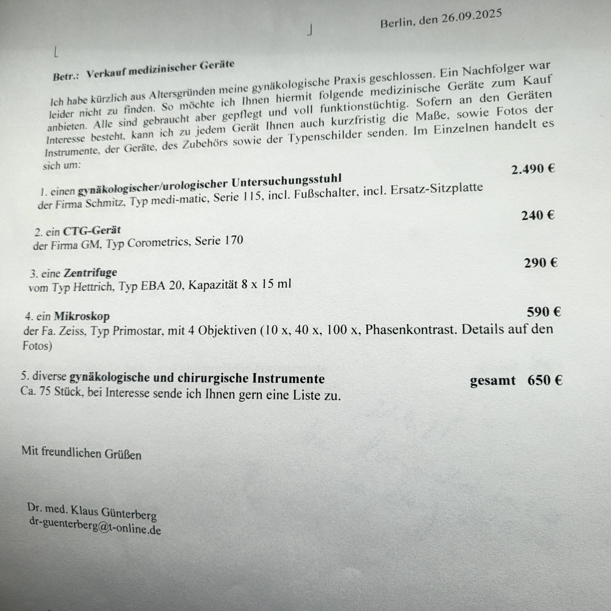 UNTERSUCHUNGS-STUHL GYN /URO /OP /KOSMETIK /TATTOO - Bild 5
