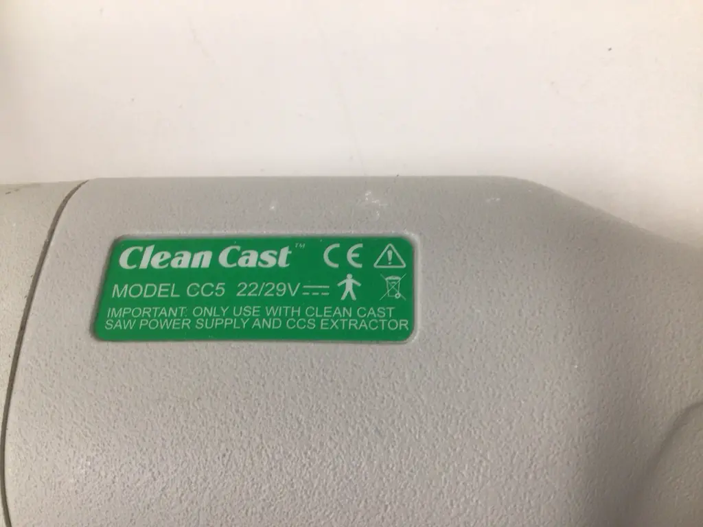 De Soutter Medical Clean Gipsschneider CC5 - Bild 3