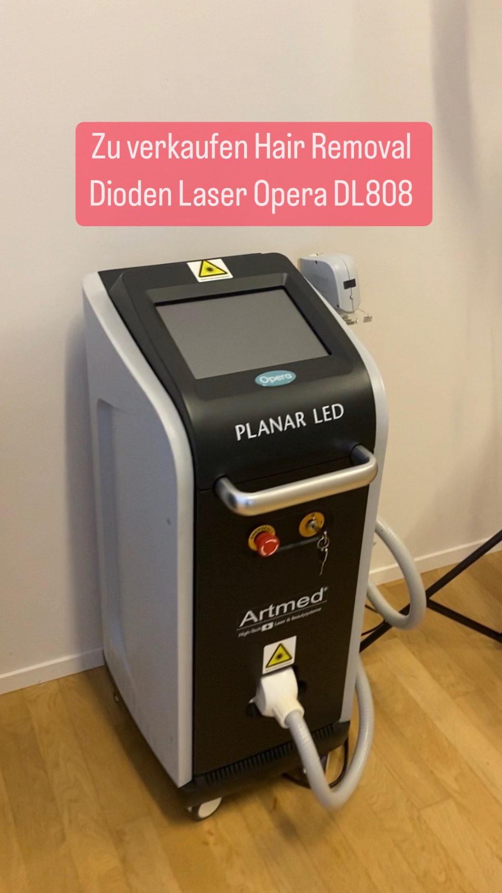 Haarentfernung  Dioden Laser Maschine 