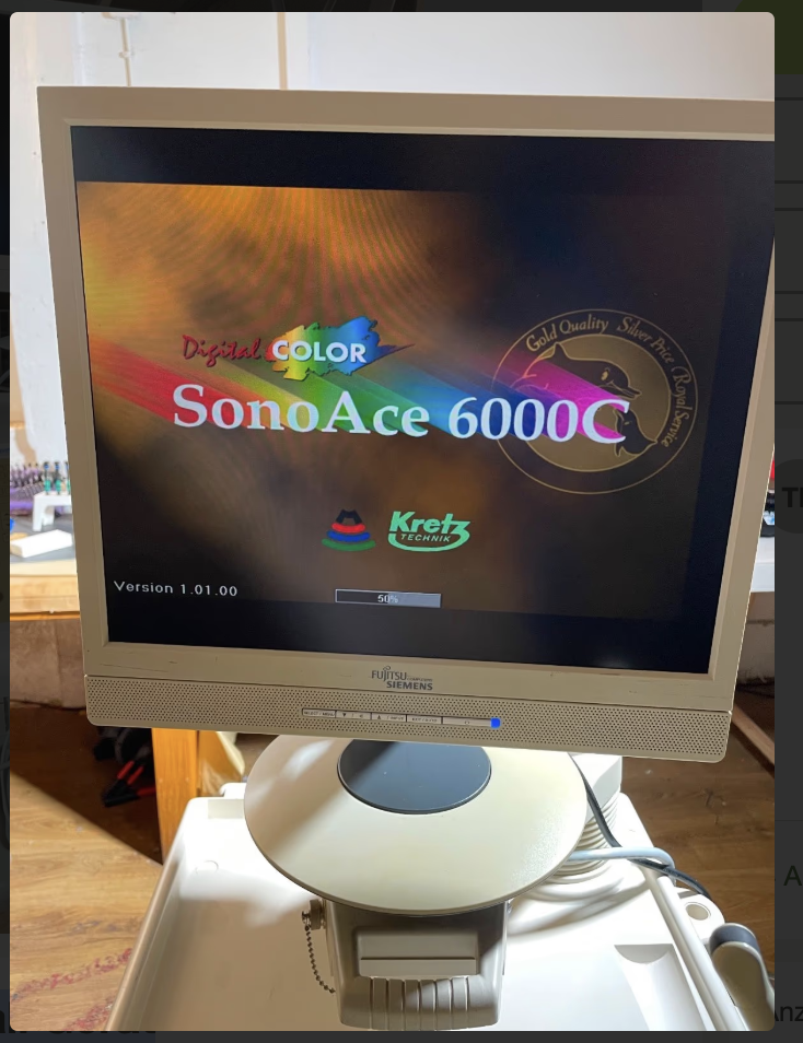 Kretz Sonoace 6000 C mit 4 Sonden Ultraschallgerät - Bild 4
