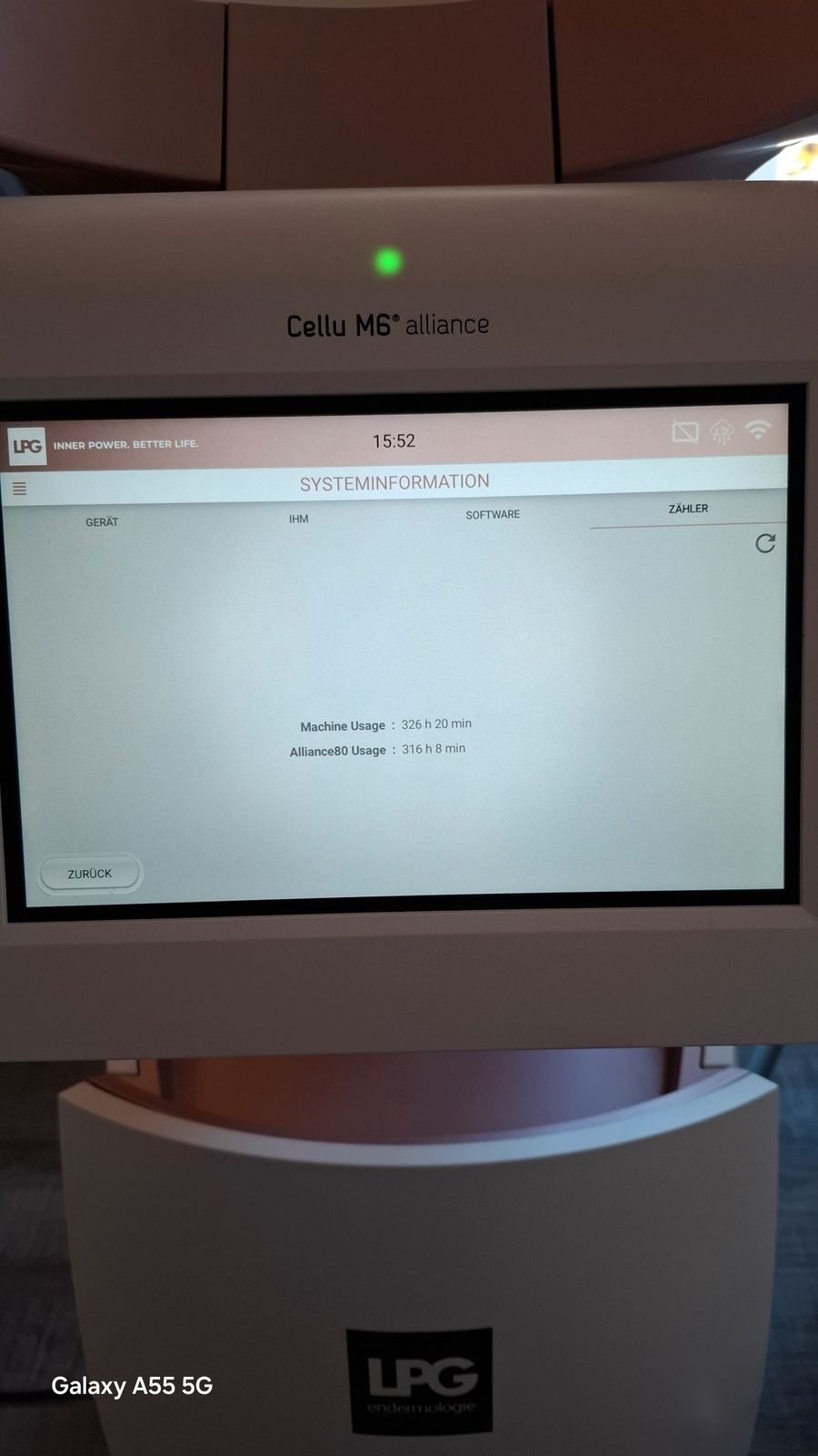 Cellu M6 Alliance LPG Endermologie Gerät - Bild 5